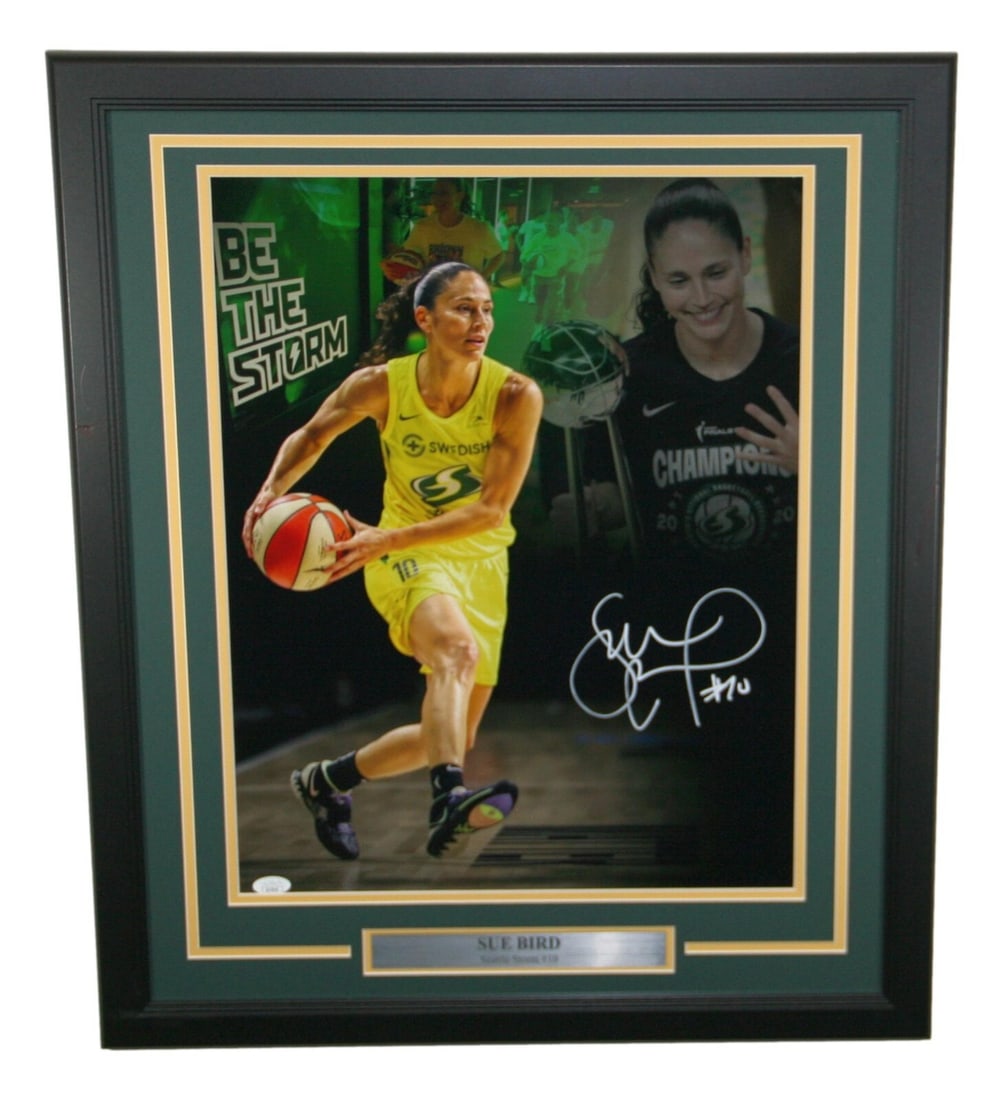 Sue Bird Signed 16x20 Framed Photo Seattle Storm JSA Authenticated (1 of 4)