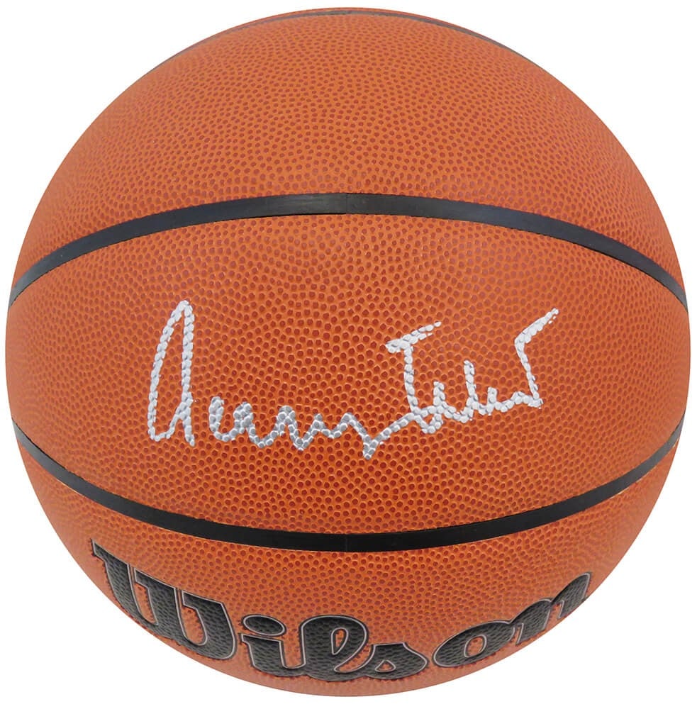 Jerry West Signed Wilson NBA Basketball with COA (1 of 1)