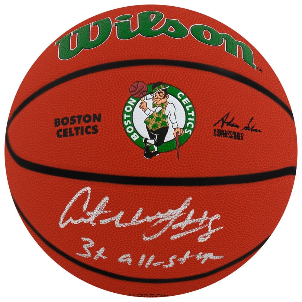 Antoine Walker Signed Celtics Logo Basketball w/3x All Star - SS COA: Antoine Walker Signed Celtics Logo Basketball w/3x All Star - SS COA Own a piece of NBA history with this Antoine Walker signed Wilson basketball featuring the Boston Celtics logo. This original baske