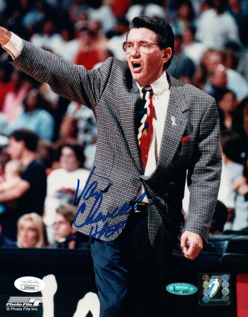 Van Chancellor Autographed 8x10 Photo University of Mississippi JSA Certified (1 of 2)