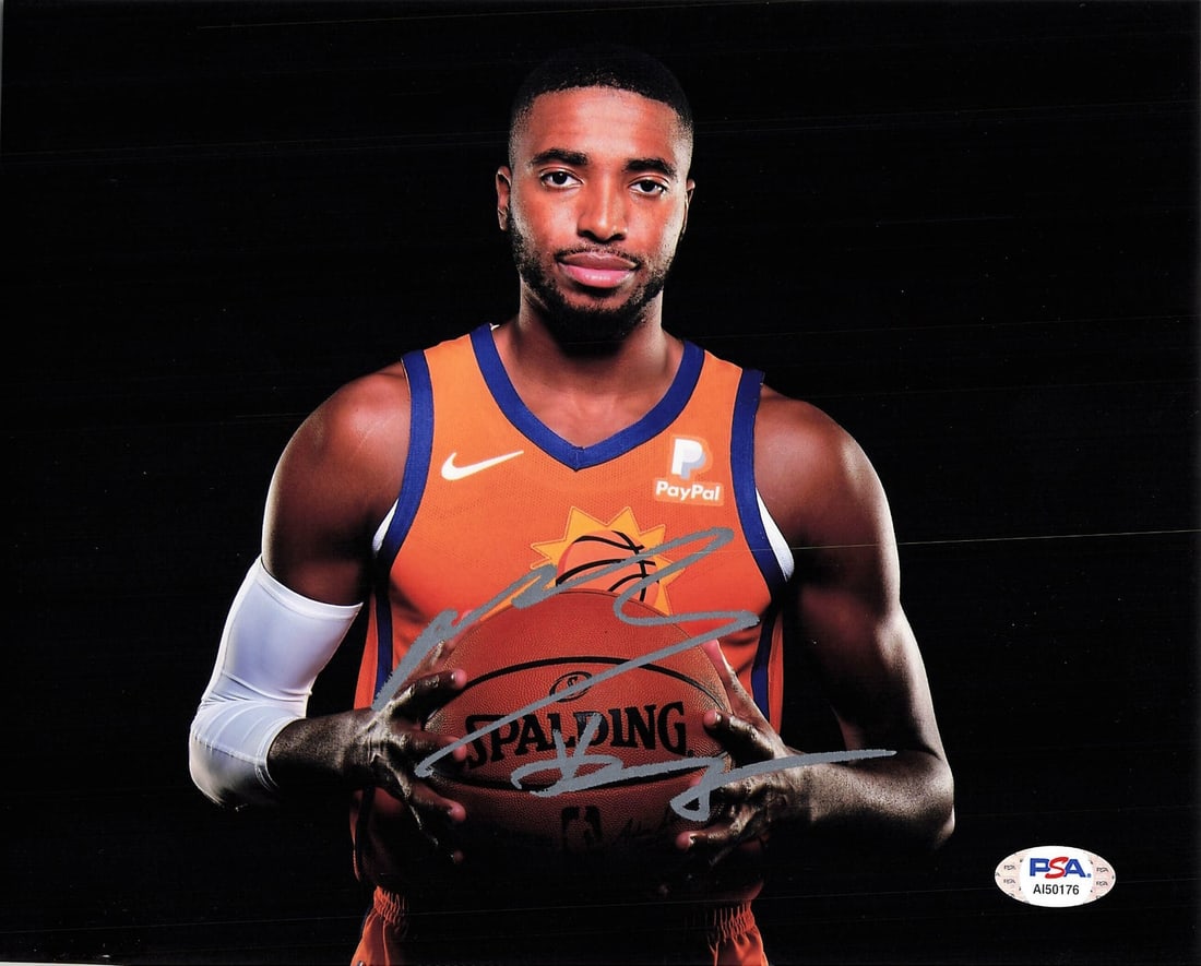 Mikal Bridges Autographed 8x10 Photo PSA/DNA Phoenix Suns (1 of 1)