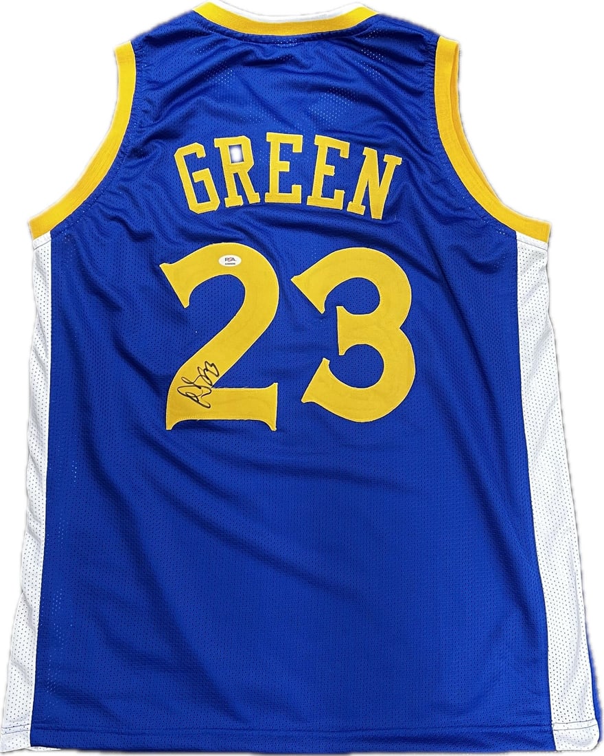 Draymond Green Autographed Jersey PSA/DNA Golden State Warriors (1 of 2)
