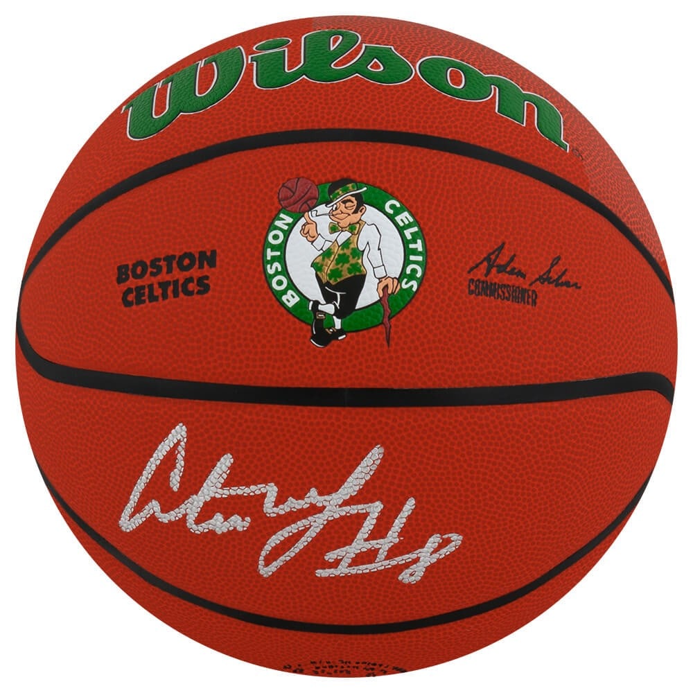 Antoine Walker Signed Boston Celtics NBA Basketball with COA (1 of 1)