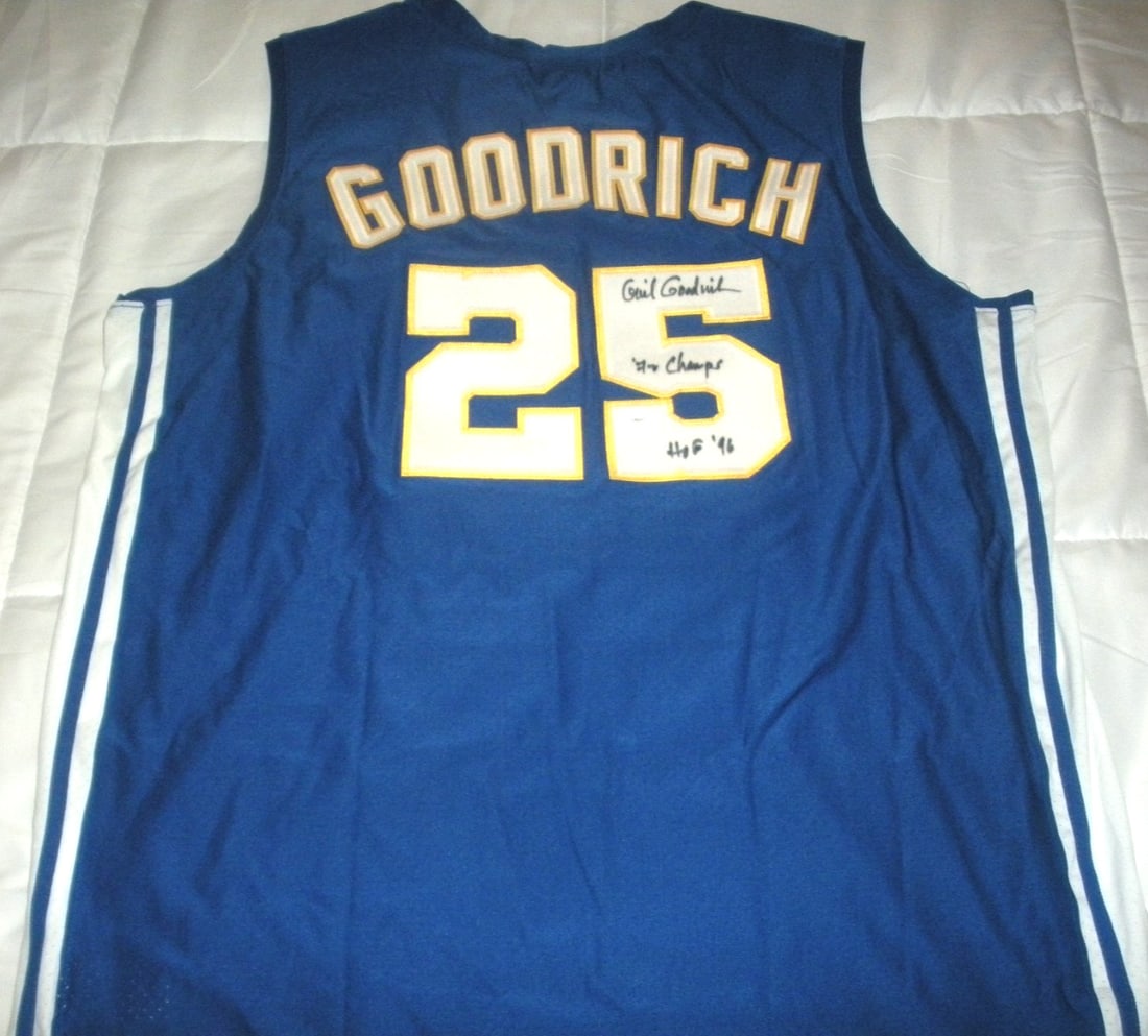 Signed Russell Jersey Gail Goodrich UCLA Bruins JSA COA Authenticated (1 of 3)