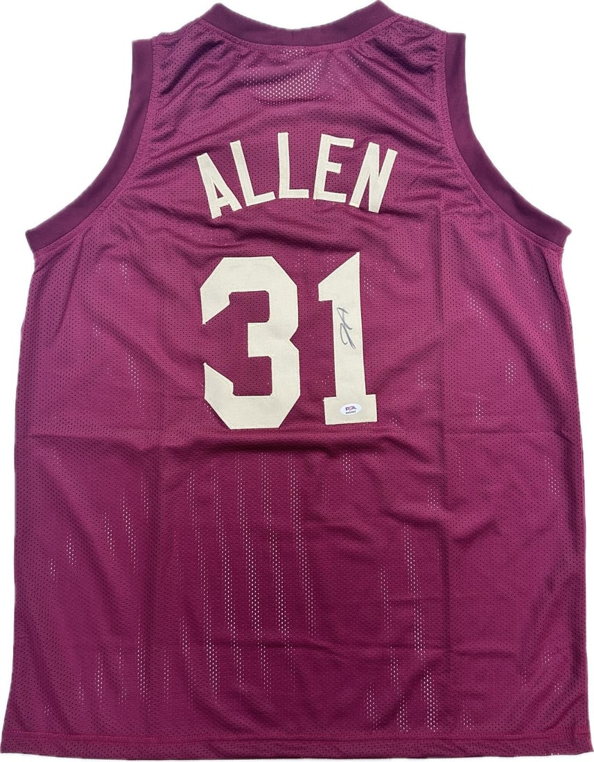 Cleveland Cavaliers Jarrett Allen PSA DNA Authenticated Signed Basketball Jersey (1 of 2)