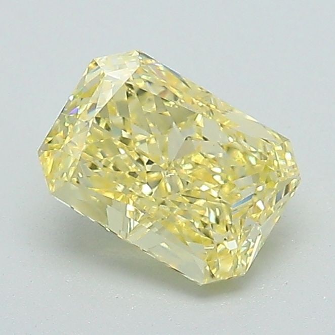 Loose Diamond - RADIANT 1.07ct Fancy Intense Yellow VS1: Loose Diamond - RADIANT 1.07ct Fancy Intense Yellow VS1 Source: This is a real non-mined Diamond that has been grown in a lab Shape: RADIANT Carats: 1.07 Color: Fancy Intense Yellow Certification: IGI