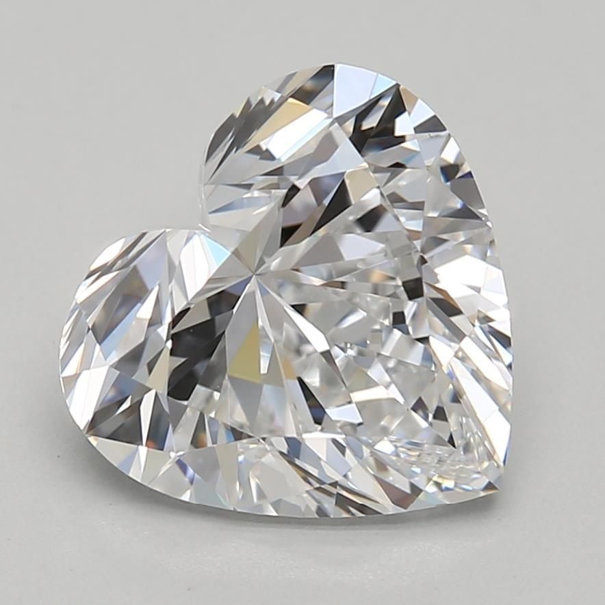 Loose Diamond - HEART 2.88ct D IF: Loose Diamond - HEART 2.88ct D IF Source: This is a real non-mined Diamond that has been grown in a lab Shape: HEART Carats: 2.88 Color: D Clarity: IF Certification: GIA Video: