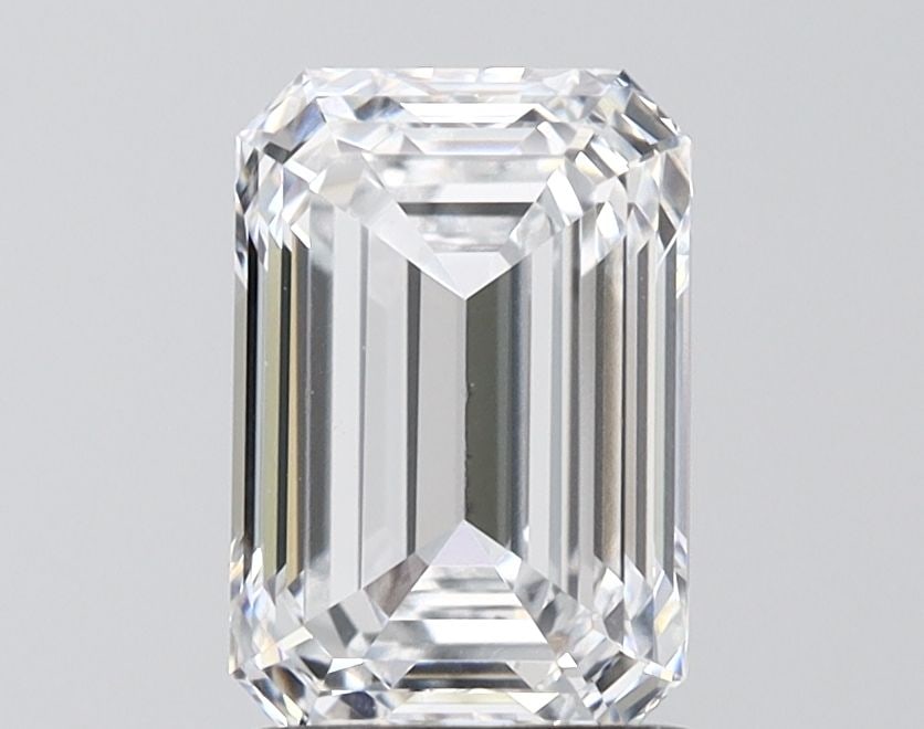 Loose Diamond - EMERALD 2.08ct D VVS1: Loose Diamond - EMERALD 2.08ct D VVS1 Source: This is a real non-mined Diamond that has been grown in a lab Shape: EMERALD Carats: 2.08 Color: D Clarity: VVS1 Certification: IGI Video: