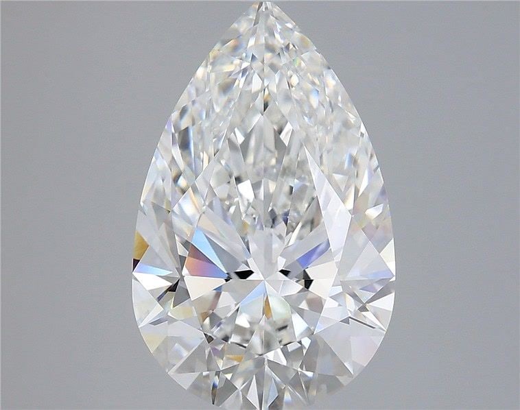 Loose Diamond - PEAR 5.1ct E VVS2: Loose Diamond - PEAR 5.1ct E VVS2 Source: This is a real non-mined Diamond that has been grown in a lab Shape: PEAR Carats: 5.1 Color: E Clarity: VVS2 Certification: IGI Video: