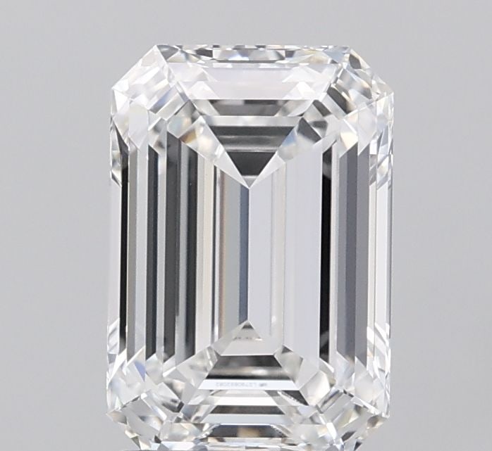Loose Diamond - EMERALD 2.6ct E VVS2: Loose Diamond - EMERALD 2.6ct E VVS2 Source: This is a real non-mined Diamond that has been grown in a lab Shape: EMERALD Carats: 2.6 Color: E Clarity: VVS2 Certification: IGI Video: Video Link