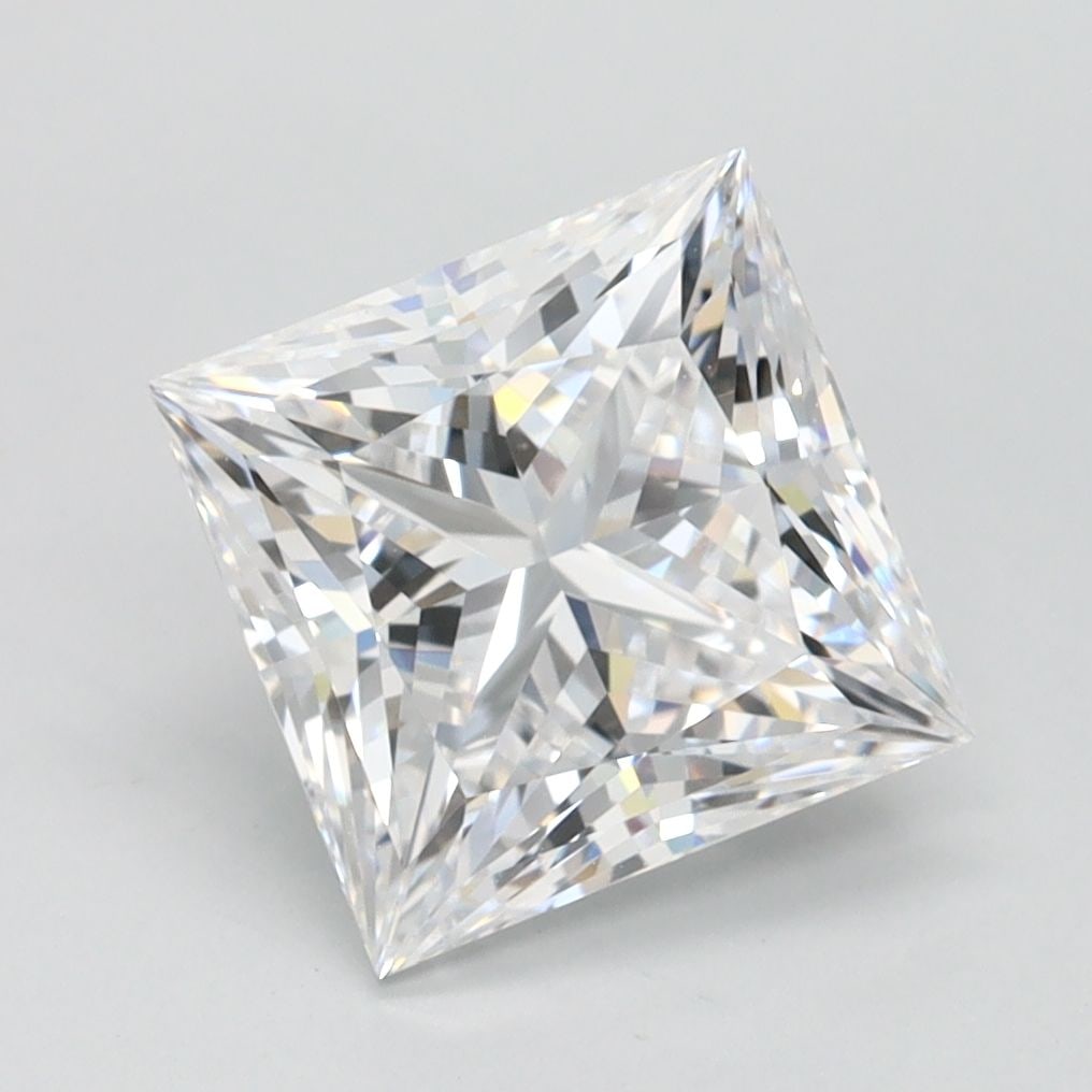 Loose Diamond - PRINCESS 2.13ct D VVS1: Loose Diamond - PRINCESS 2.13ct D VVS1 Source: This is a real non-mined Diamond that has been grown in a lab Shape: PRINCESS Carats: 2.13 Color: D Clarity: VVS1 Certification: IGI Video: