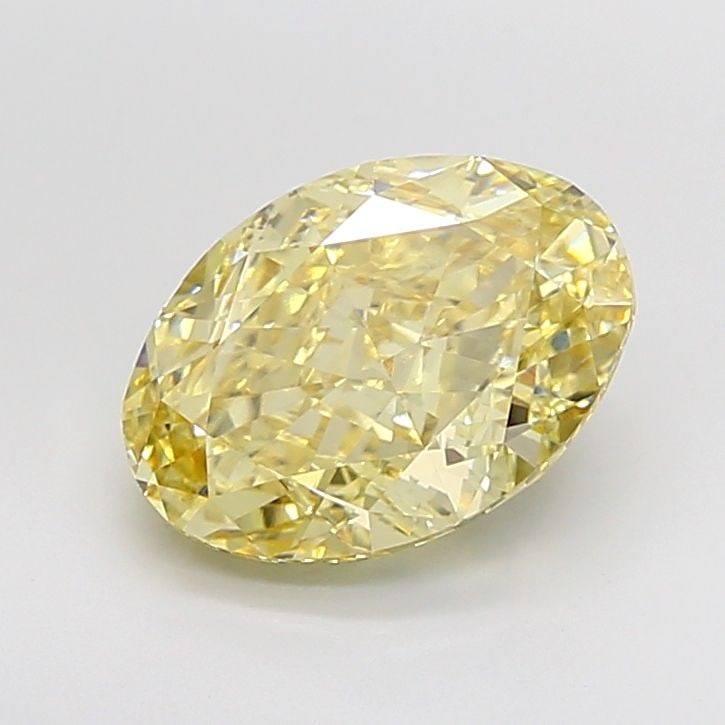 Loose Diamond - OVAL 5.0ct Fancy Yellow VS1: Loose Diamond - OVAL 5.0ct Fancy Yellow VS1 Source: This is a real non-mined Diamond that has been grown in a lab Shape: OVAL Carats: 5.0 Color: Fancy Yellow Certification: IGI Video: