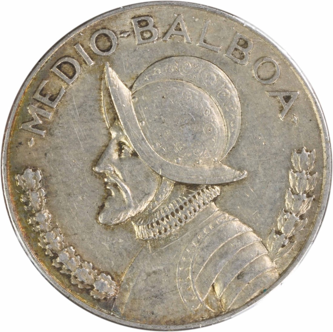 1932 Silver Half Balboa KM12.1 Panama Coin EF Grade Uncertified (1 of 2)