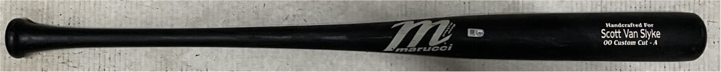 MLB Authenticated Marucci Bat Team Issued for Scott Van Slyke Dodgers (1 of 6)