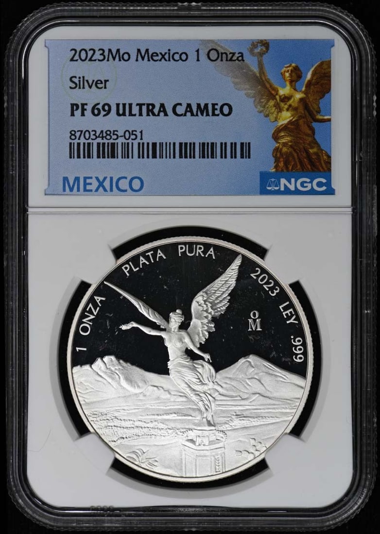 Mexico 2023 Silver Proof 5 Coin NGC PR69DCAM Set (1 of 9)