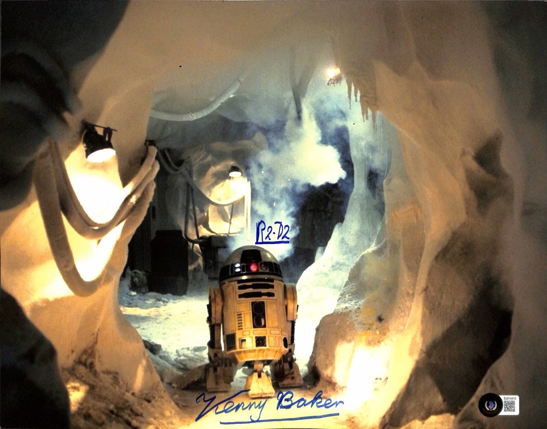 Kenny Baker Signed Star Wars Empire 11x14 Photo Beckett Authenticated (1 of 1)
