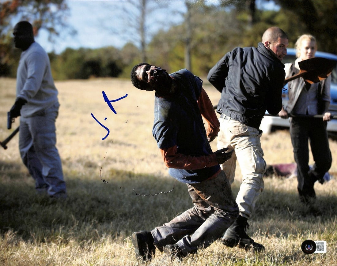 Jon Bernthal Signed 11x14 Photograph The Walking Dead Beckett Certified (1 of 1)
