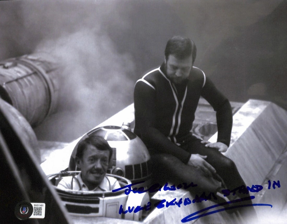8x10 Signed Photo Joe Gibson as Luke Skywalker Stand-In BAS Authenticated (1 of 1)