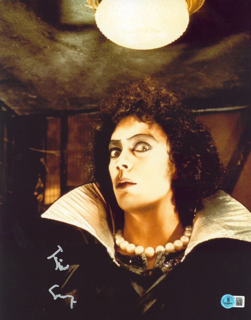 Beckett Authenticated Tim Curry 11x14 Vertical Signed Photo Rocky Horror (1 of 1)