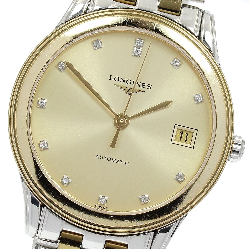Longines Flagship Date Automatic Men's Wristwatch L4.774.3 (1 of 6)