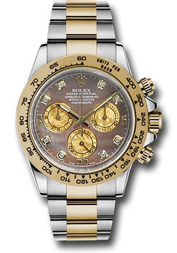 Rolex 116503 Daytona Mens Watch Dark MOP Diamond Dial Oyster Bracelet: Rolex 116503 Daytona Mens Watch Dark MOP Diamond Dial Oyster Bracelet Rolex Daytona men's watch, reference 116503, with a dark MOP diamond dial, fixed bezel, and Oyster bracelet. The listing notes a s