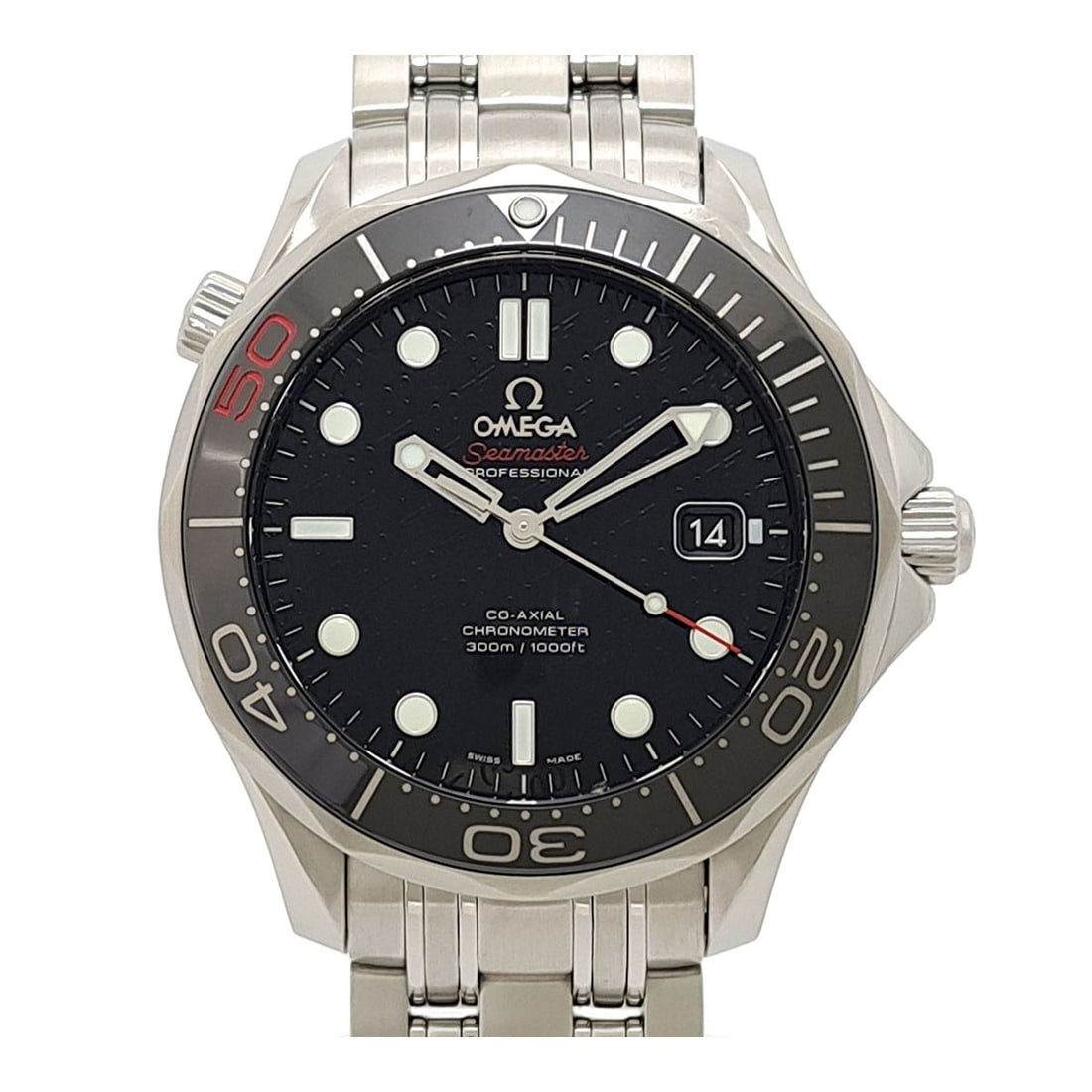 OMEGA Seamaster 300M Bond 50th Anniversary Limited Edition Watch: OMEGA Seamaster 300M Bond 50th Anniversary Limited Edition Watch This is an OMEGA Seamaster Diver 300M Bond Film 50th Anniversary Limited Edition wristwatch, designed for men. Made in Switzerland, thi