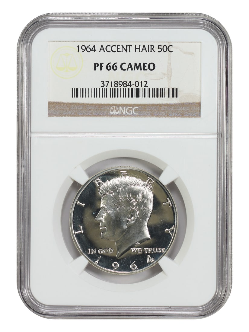 1964 Kennedy Half Dollar 50C NGC PR66CAM Accented Hair (1 of 6)