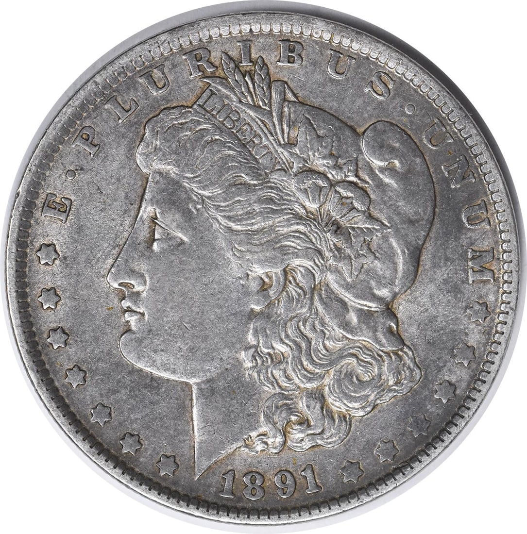 1891-O Morgan Silver Dollar Uncertified 90% Silver Coin: 1891-O Morgan Silver Dollar Uncertified 90% Silver Coin This 1891-O Morgan Silver Dollar is a remarkable piece of numismatic history. Struck in New Orleans, this coin features a composition of 90% sil