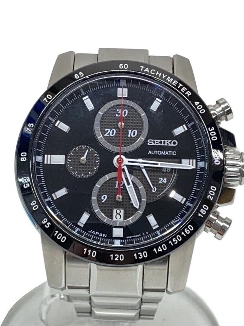 Seiko Brightz Phoenix automatic chronograph men's stainless steel wristwatch (1 of 5)