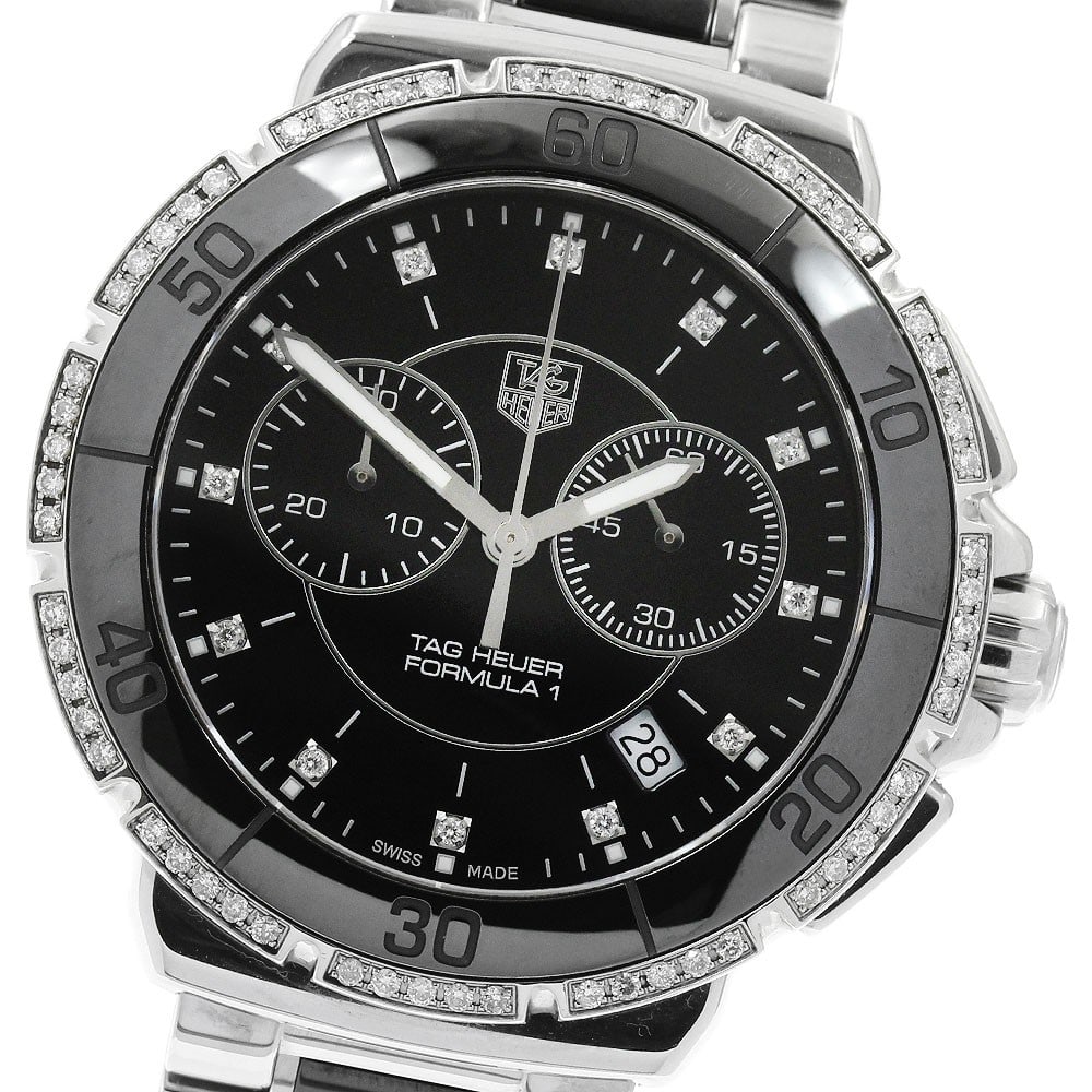 TAG Heuer Formula 1 CAH1212 Ladies Quartz Diamond Chronograph Wristwatch (1 of 6)