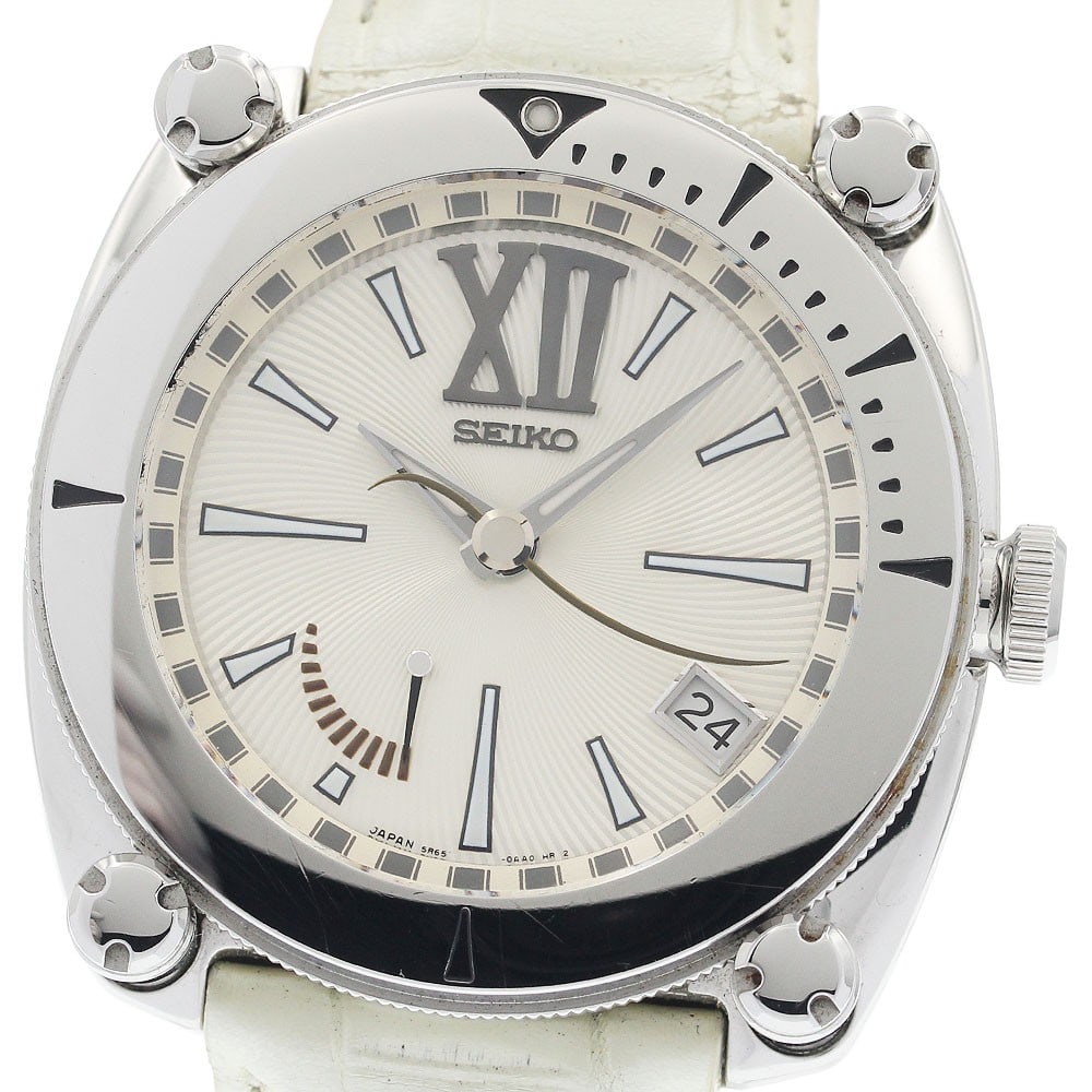Seiko Galante SBLA009 5R65-0AA0 Spring Drive mens wristwatch: Seiko Galante SBLA009 5R65-0AA0 Spring Drive mens wristwatch A pre-owned Seiko Galante men's wristwatch with Power Reserve and Spring Drive movement. Made in Japan, this wristwatch is identified as mo