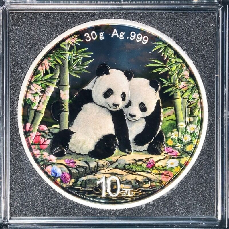2026 China Panda Spring 30 Gram Silver 10 Yuan UNCERTIFIED (1 of 3)