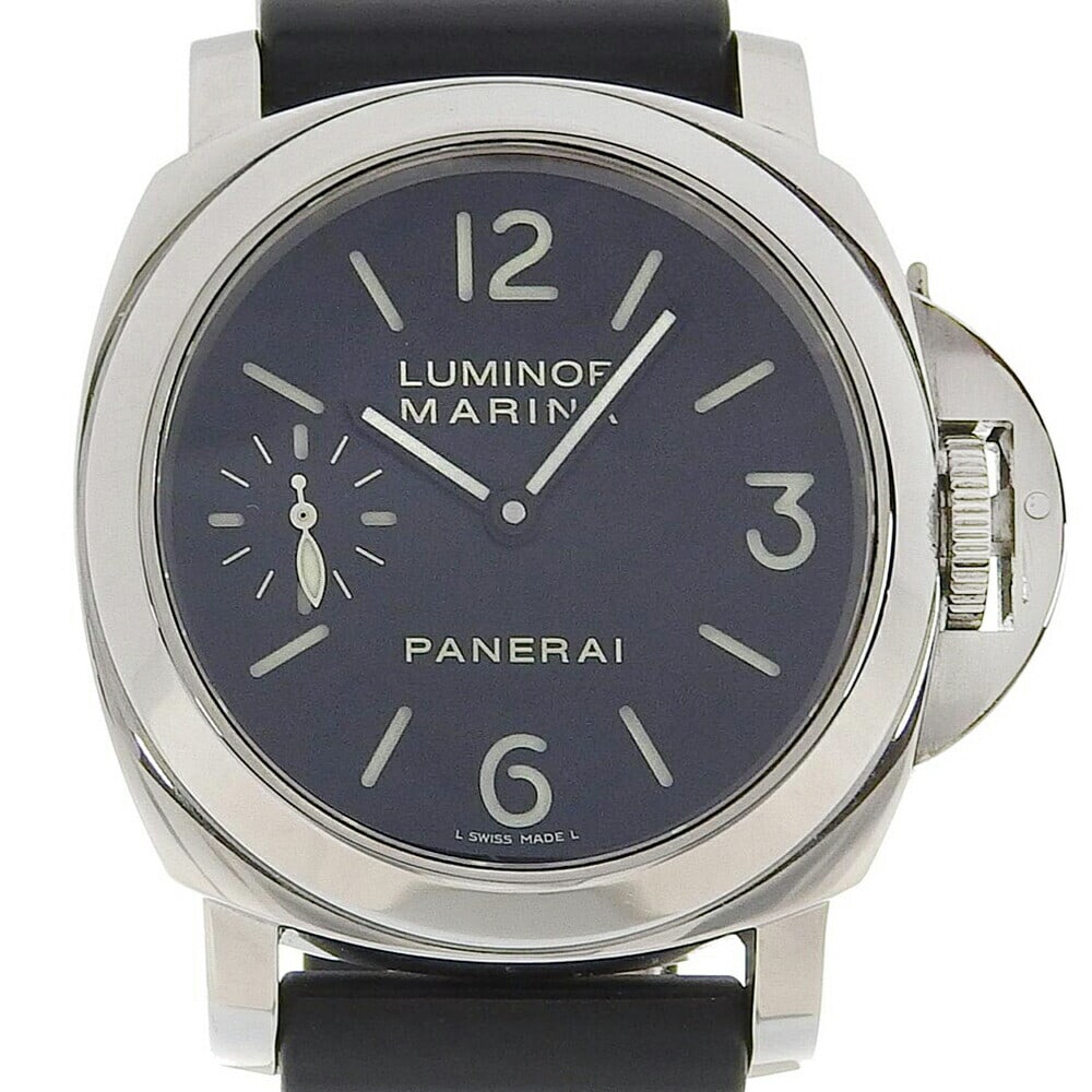 PANERAI Luminor Marina OP6567 Men's Watch 2006 Stainless Steel Rubber: PANERAI Luminor Marina OP6567 Men's Watch 2006 Stainless Steel Rubber Discover the elegance of the PANERAI Luminor Marina OP6567 wristwatch, a perfect blend of functionality and style for men. This ex
