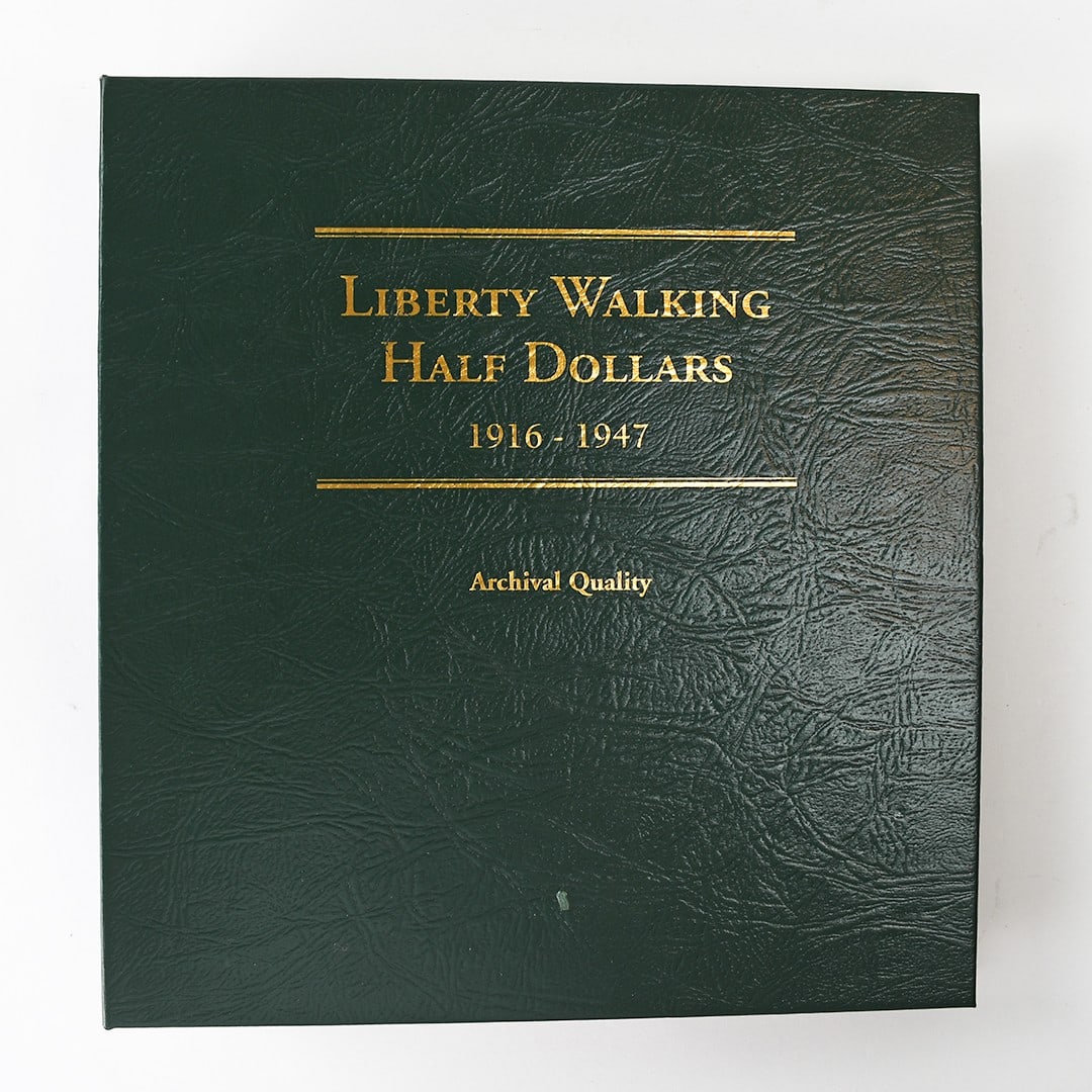 57 Coin Littleton Liberty Half Dollar Album Silver 1916-1947 (1 of 11)