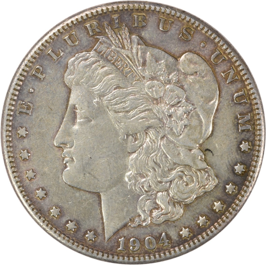 1904-S Morgan Silver Dollar AU Uncertified San Francisco Mint: 1904-S Morgan Silver Dollar AU Uncertified San Francisco Mint This 1904-S Morgan Silver Dollar is a remarkable piece of numismatic history, featuring an attractive AU (Almost Uncirculated) grade. Mint