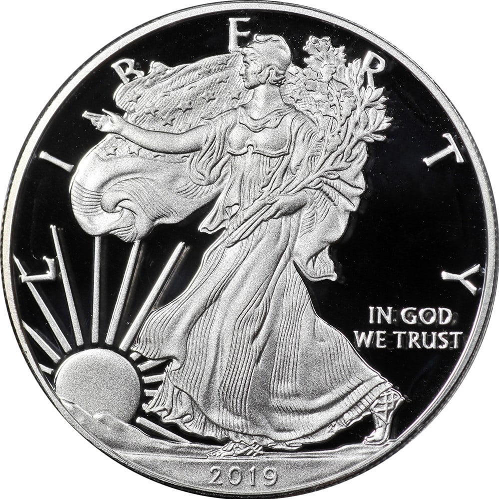2019-W ANACS PR70 DCAM First Strike Silver Eagle Dollar (1 of 4)