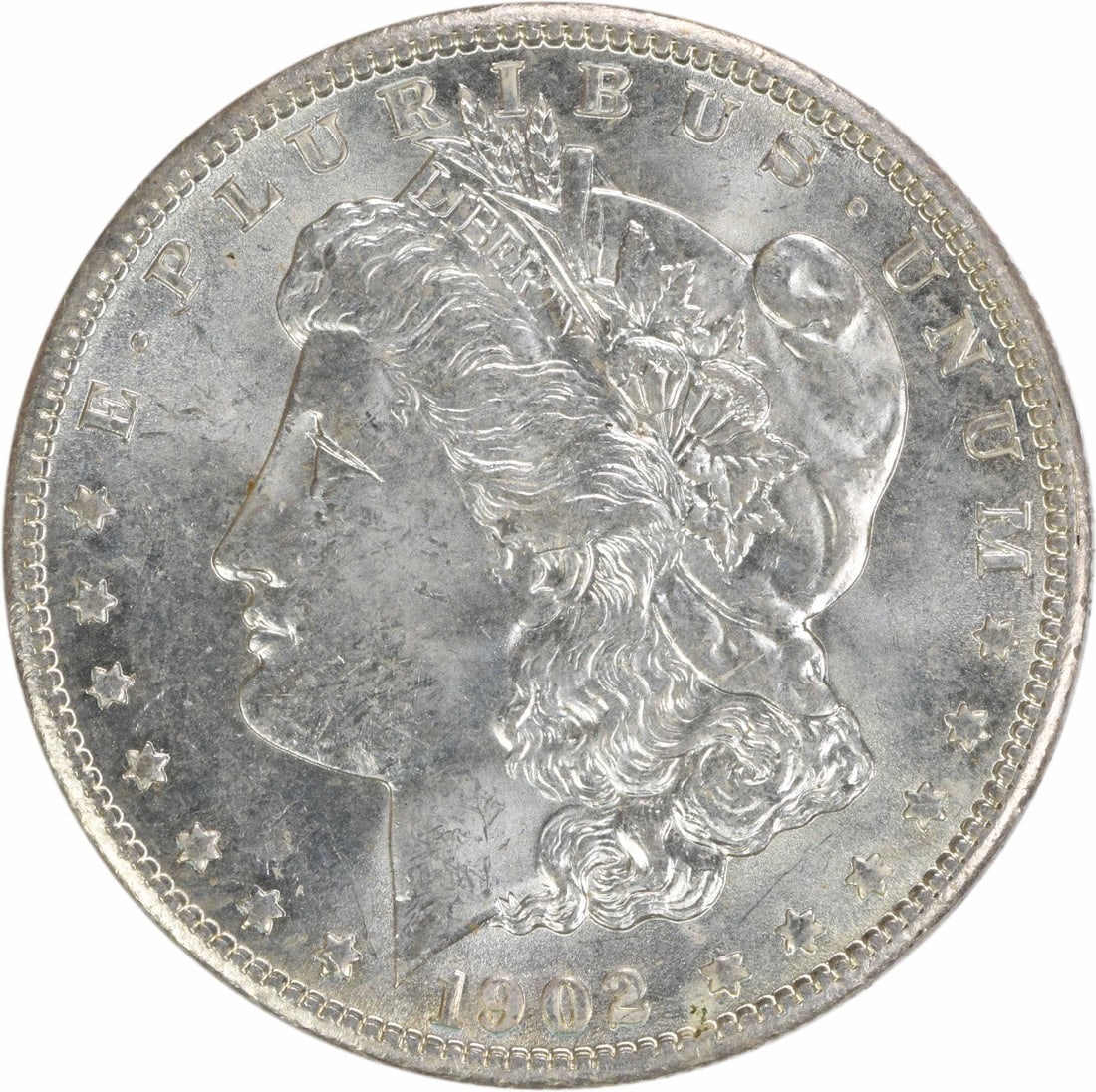 Choice BU 1902 O Silver Morgan Dollar Uncertified US Coin (1 of 2)
