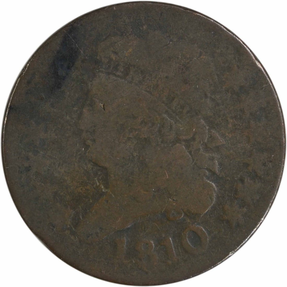 1810 Classic Head Copper Half Cent AG Uncertified (1 of 2)