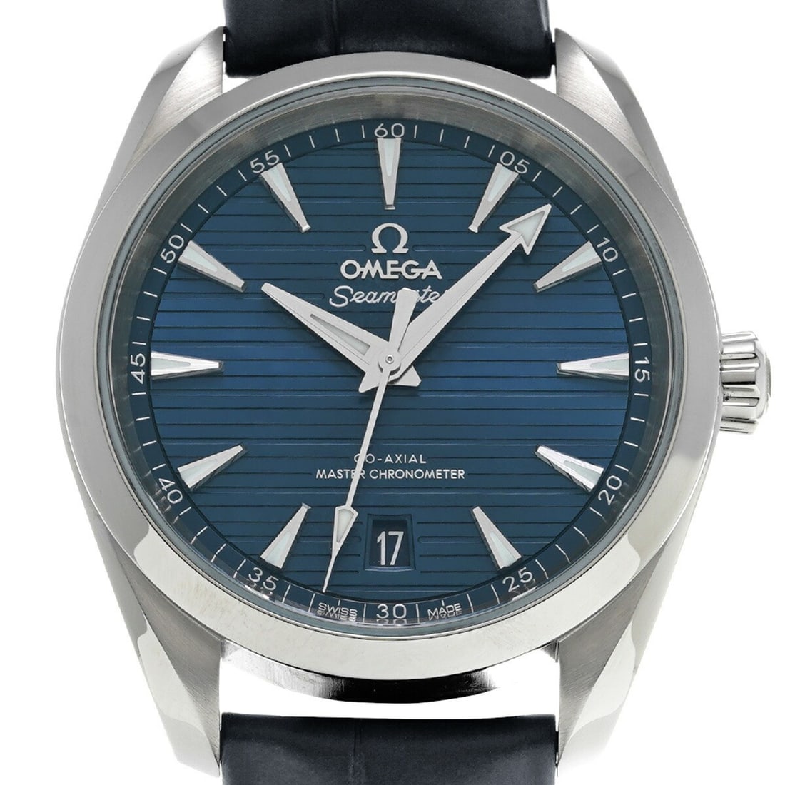 OMEGA Seamaster Aqua Terra Master Chronometer 220.13.38.20.03.001: OMEGA Seamaster Aqua Terra Master Chronometer 220.13.38.20.03.001 This is an OMEGA Seamaster Aqua Terra Co-Axial Master Chronometer wristwatch designed for men. Made in Switzerland, this pre-owned tim