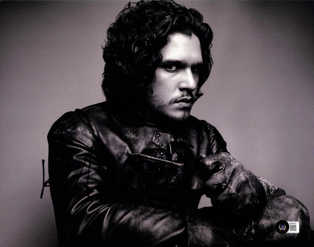 11x14 Jon Snow autograph photo Kit Harington Beckett authenticated (1 of 1)