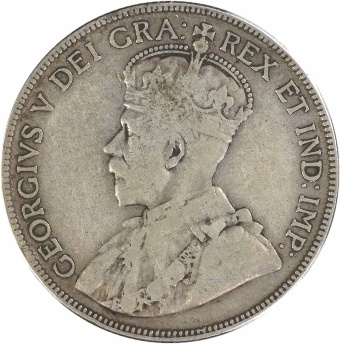 Canada 1934 Fifty Cent Coin KM25A VF Grade Uncertified (1 of 2)