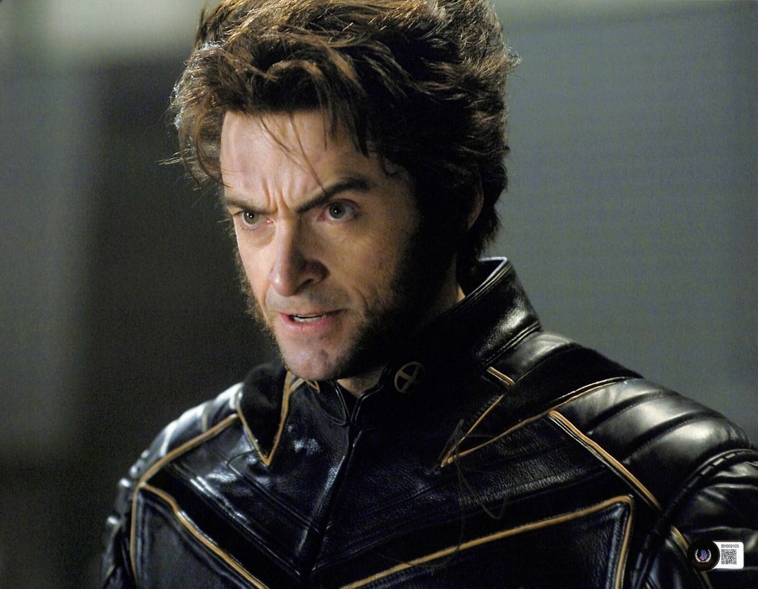 Hugh Jackman Autographed Wolverine 11x14 Photo Beckett Authenticated (1 of 1)