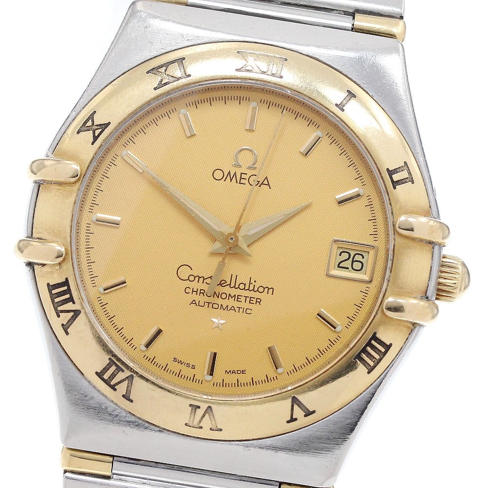 OMEGA Constellation 1302.10 Mens Wristwatch: OMEGA Constellation 1302.10 Mens Wristwatch Omega Constellation Half Bar men's wristwatch in pre-owned condition. Swiss-made and identified as model 1302.10. Specifications Brand: Omega Model: 1302.10