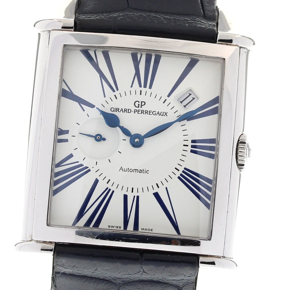 Girard Perregaux Vintage 1945 Small Seconds Men's Automatic Watch: Girard Perregaux Vintage 1945 Small Seconds Men's Automatic Watch This Girard Perregaux Vintage 1945 Small Seconds Japan Limited Edition men's wristwatch features a stainless steel case paired with a 