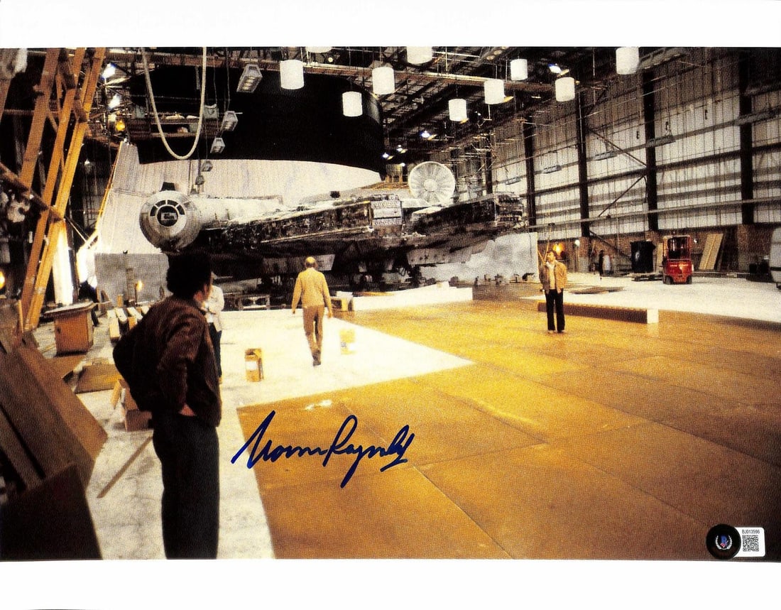 Beckett Authenticated Norman Reynolds ESB Falcon Photo Signed 11x14 (1 of 1)