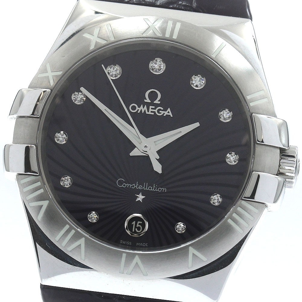 OMEGA Constellation 123.13.35.60.60.001 Ladies Quartz Diamond Watch (1 of 6)
