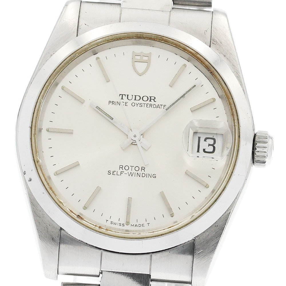 TUDOR Prince Oysterdate 74000N mens wristwatch: TUDOR Prince Oysterdate 74000N mens wristwatch TUDOR 74000N Prince Oysterdate men's wristwatch in pre-owned condition. The watch is identified as a Swiss-made model from TUDOR and is presented as a me