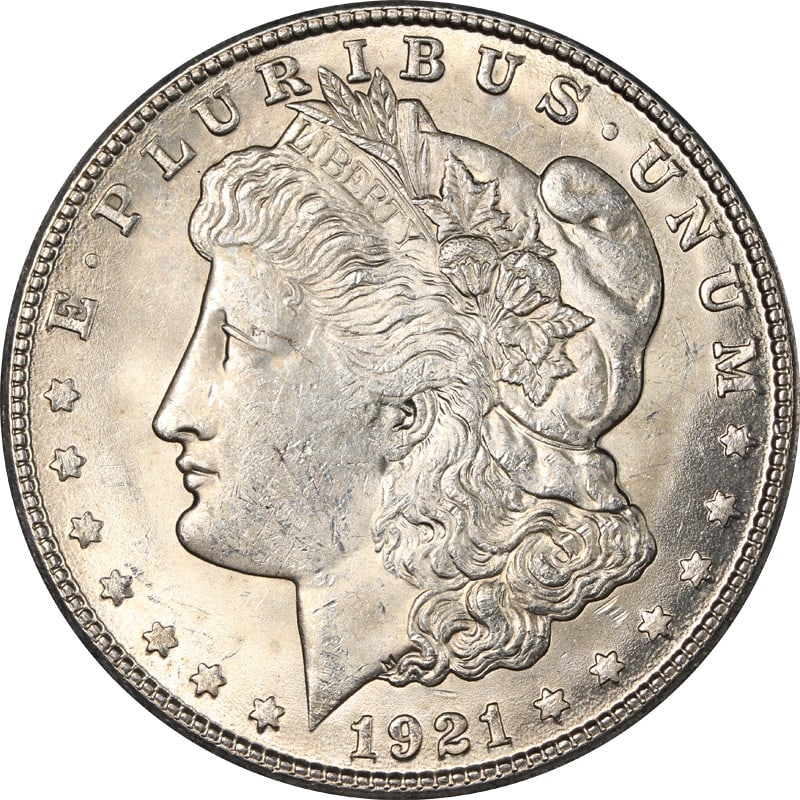 1921 S Morgan silver dollar (1 of 2)