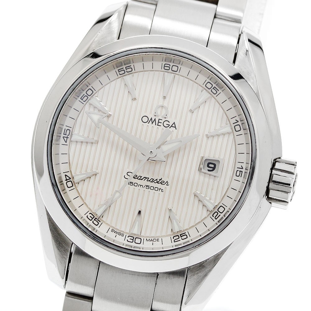 OMEGA Seamaster Aqua Terra 231.10.30.60.02.001 ladies quartz wristwatch: OMEGA Seamaster Aqua Terra 231.10.30.60.02.001 ladies quartz wristwatch OMEGA Seamaster Aqua Terra Date quartz ladies wristwatch. This pre-owned watch is from Switzerland and is designed for women. Sp