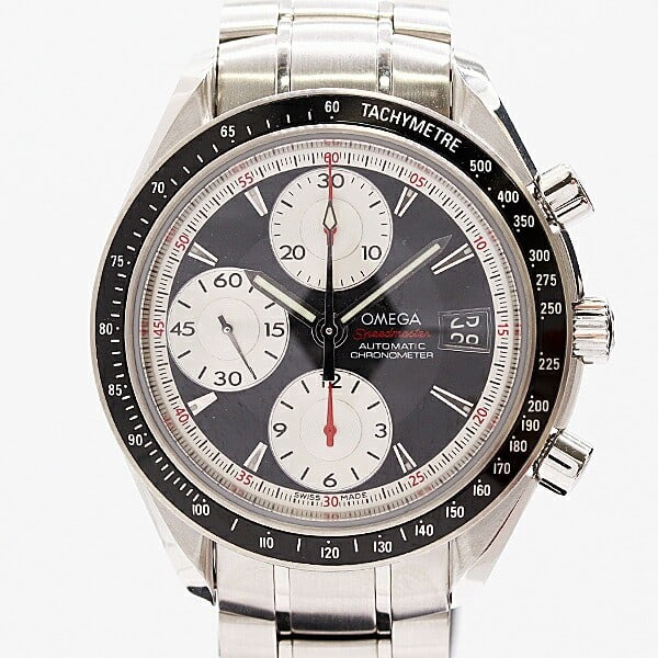 Omega Speedmaster Black Dial Automatic Chronograph Men's Wristwatch 3210.51: Omega Speedmaster Black Dial Automatic Chronograph Men's Wristwatch 3210.51 This OMEGA Speedmaster 3210.51 is a Swiss-made automatic chronograph wristwatch designed for men. The watch features a strik